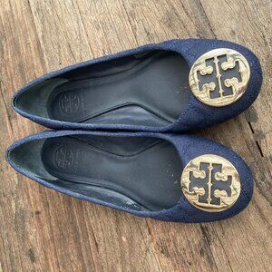 Denim Flats from Tory Burch